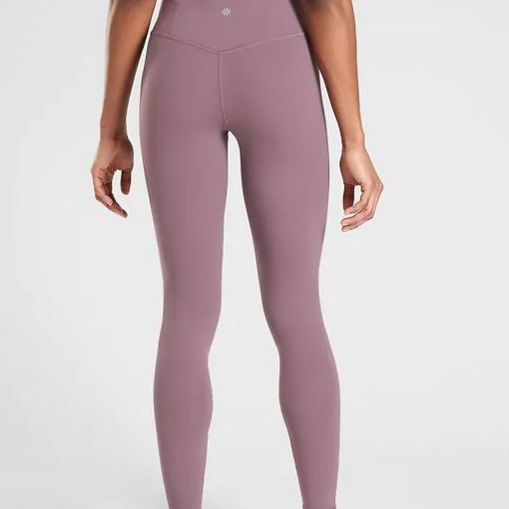 NWOT Athleta Purple Ultra High Elation Leggings - Picture 2 of 9